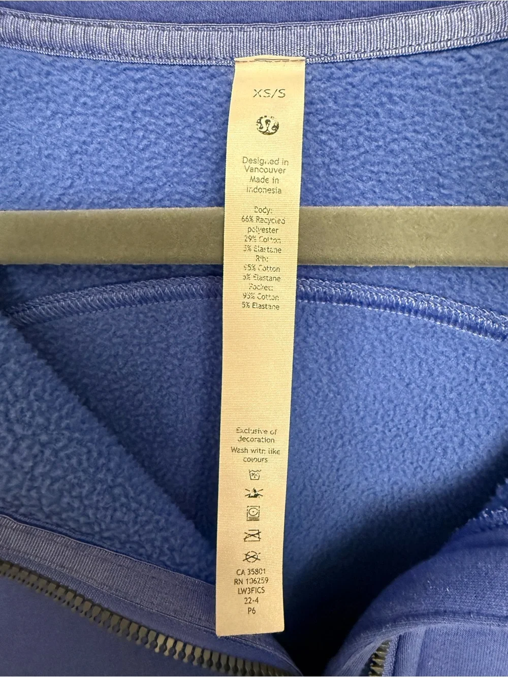 EUC lululemon Thick Fleece Half-Zip